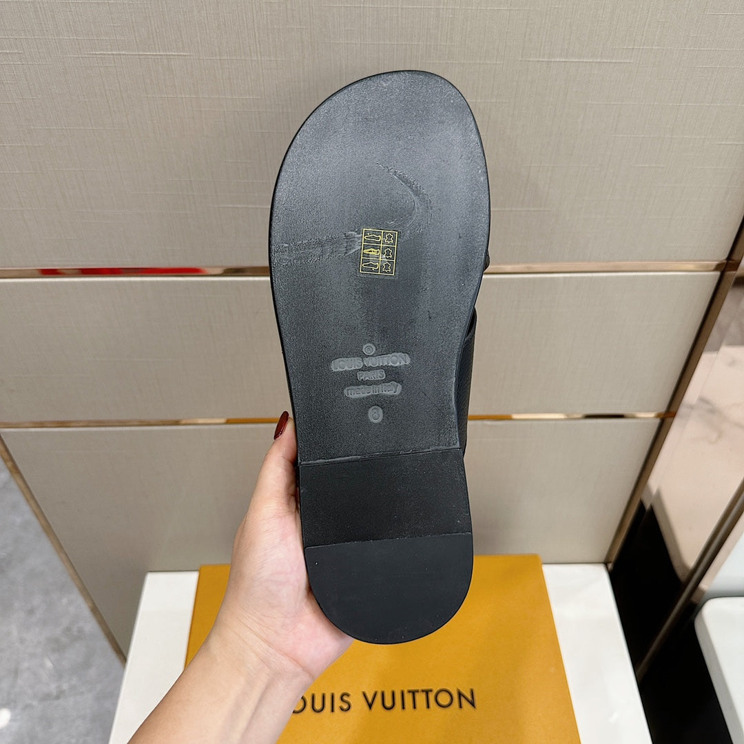 LV Panama Mule 'Damier Graphite'