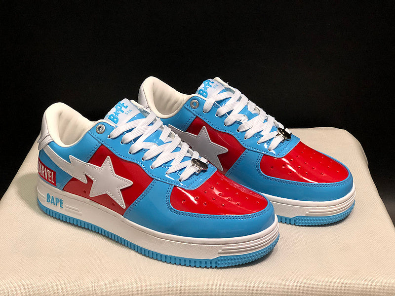 Bapesta Low 'Marvel Captain America'