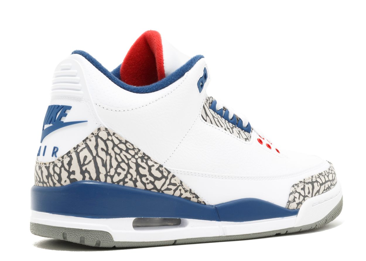 JORDAN 3 RETRO TRUE BLUE