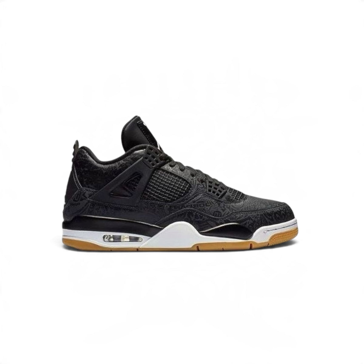 AIR JORDAN 4 RETRO LASER BLACK GUM