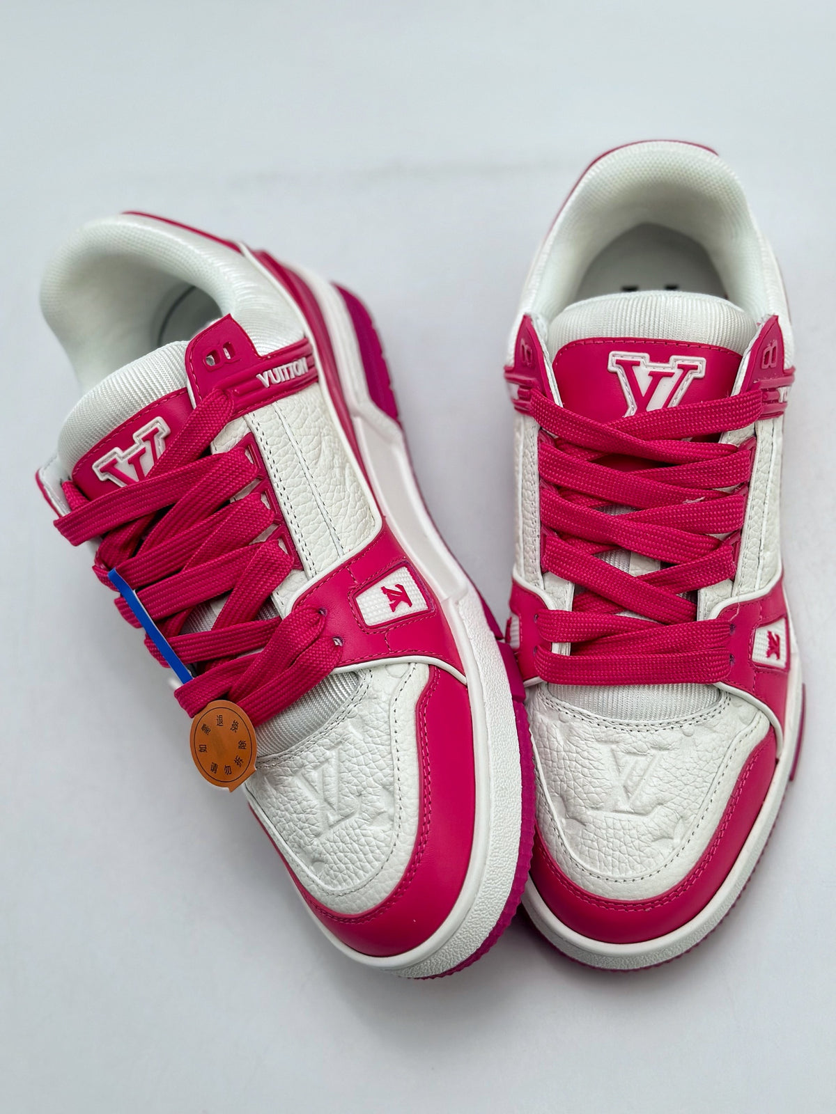 LV Trainer Sneaker 'White Pink'