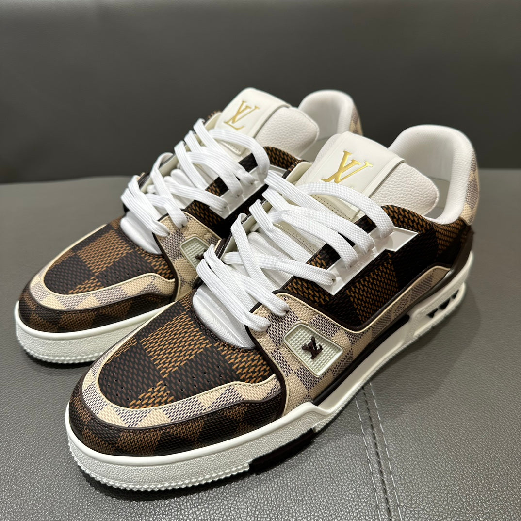 LV Trainer Sneaker 'Damier Ebene Azur'