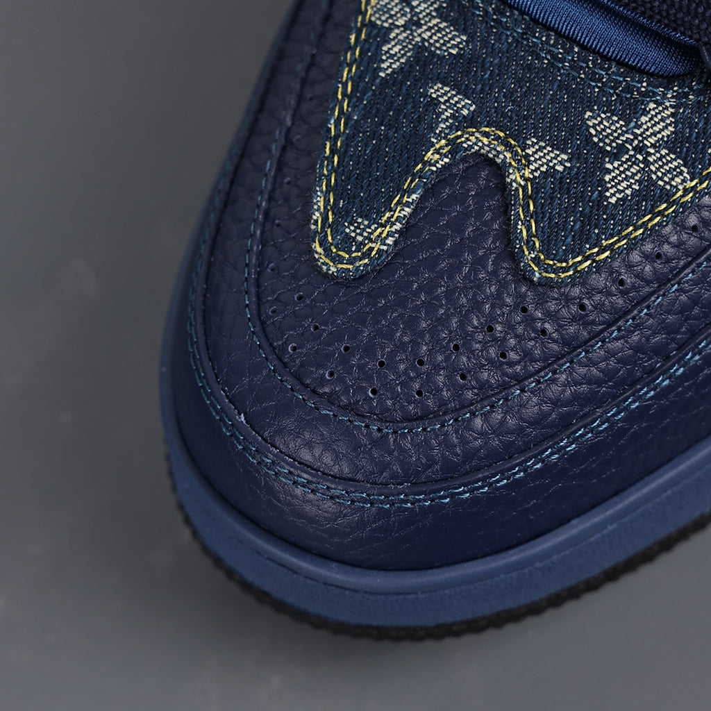 LV Trainer Sneaker 'LV2 Nigo Drip Monogram Denim Navy'