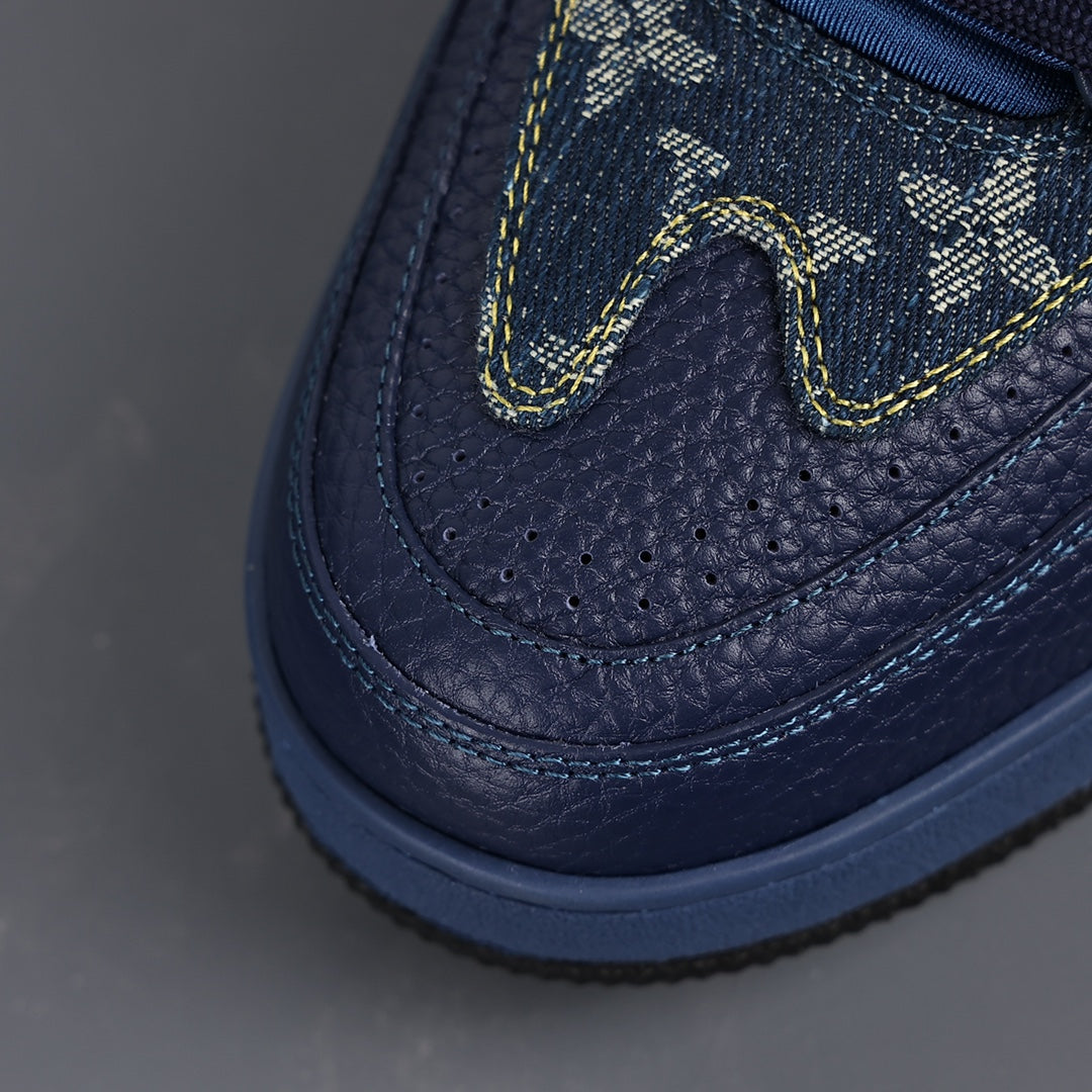LV Trainer Sneaker 'LV2 Nigo Drip Monogram Denim Navy'