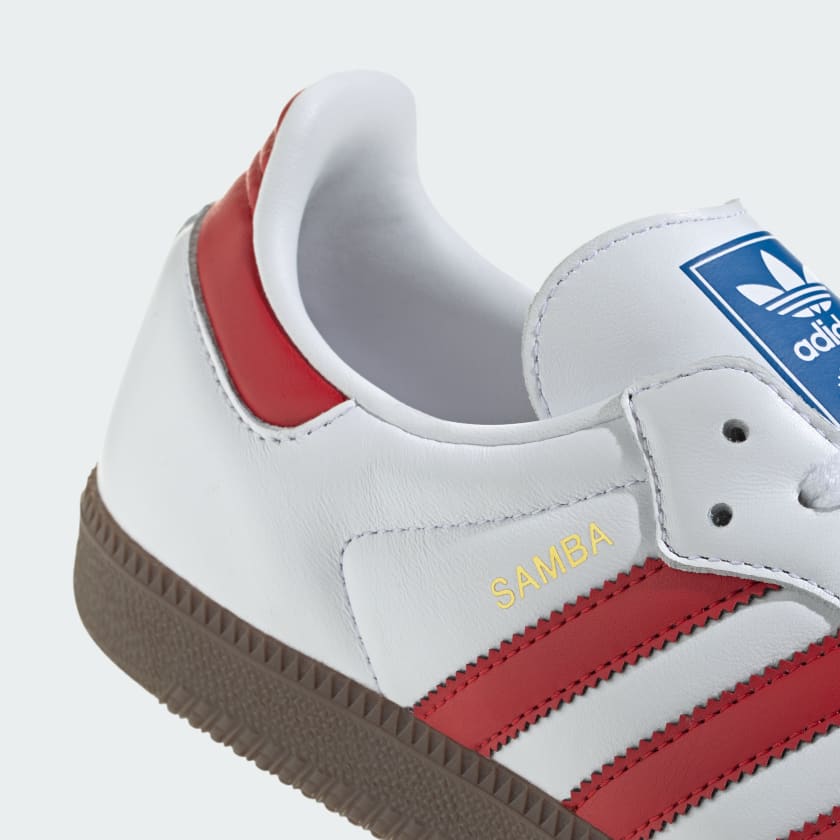 Samba OG White & Red