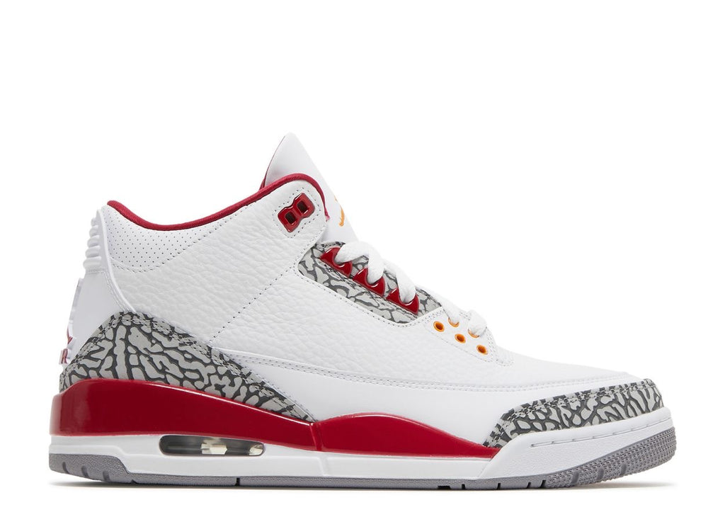 JORDAN 3 RETRO CARDINAL RED