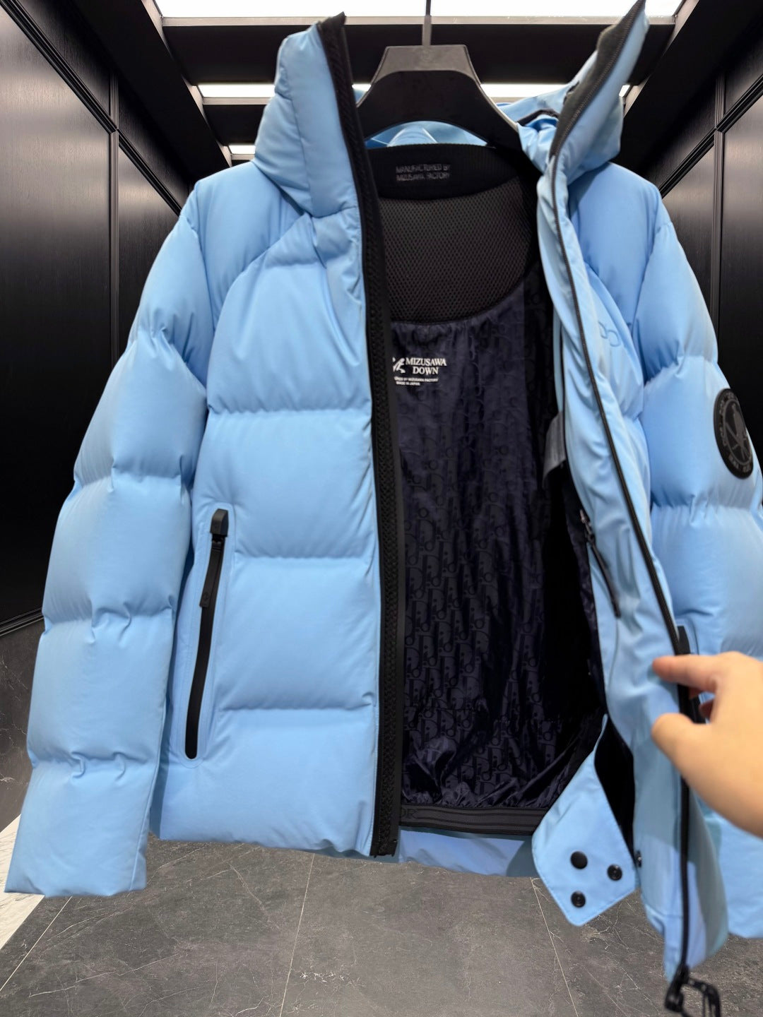 Dior Ski Capsule Hooded Down Jacket