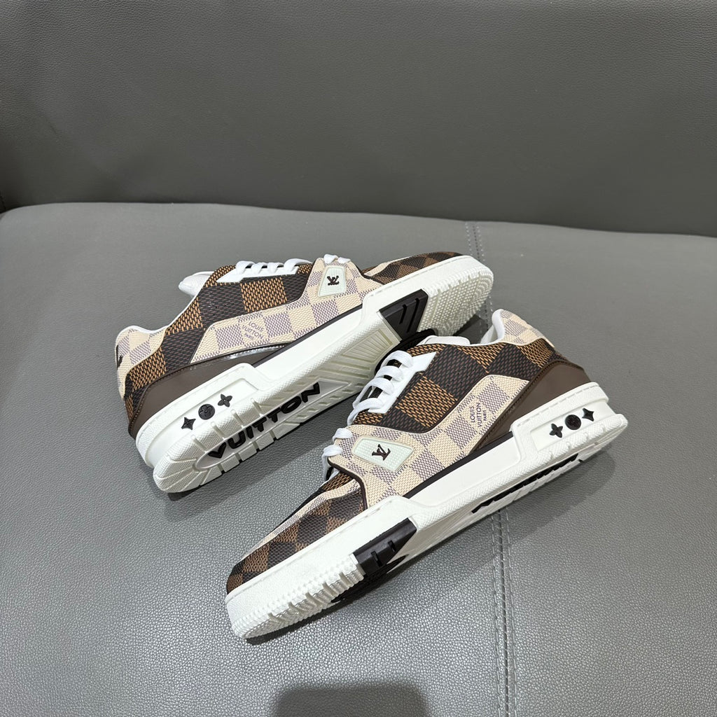 LV Trainer Sneaker 'Damier Ebene Azur'