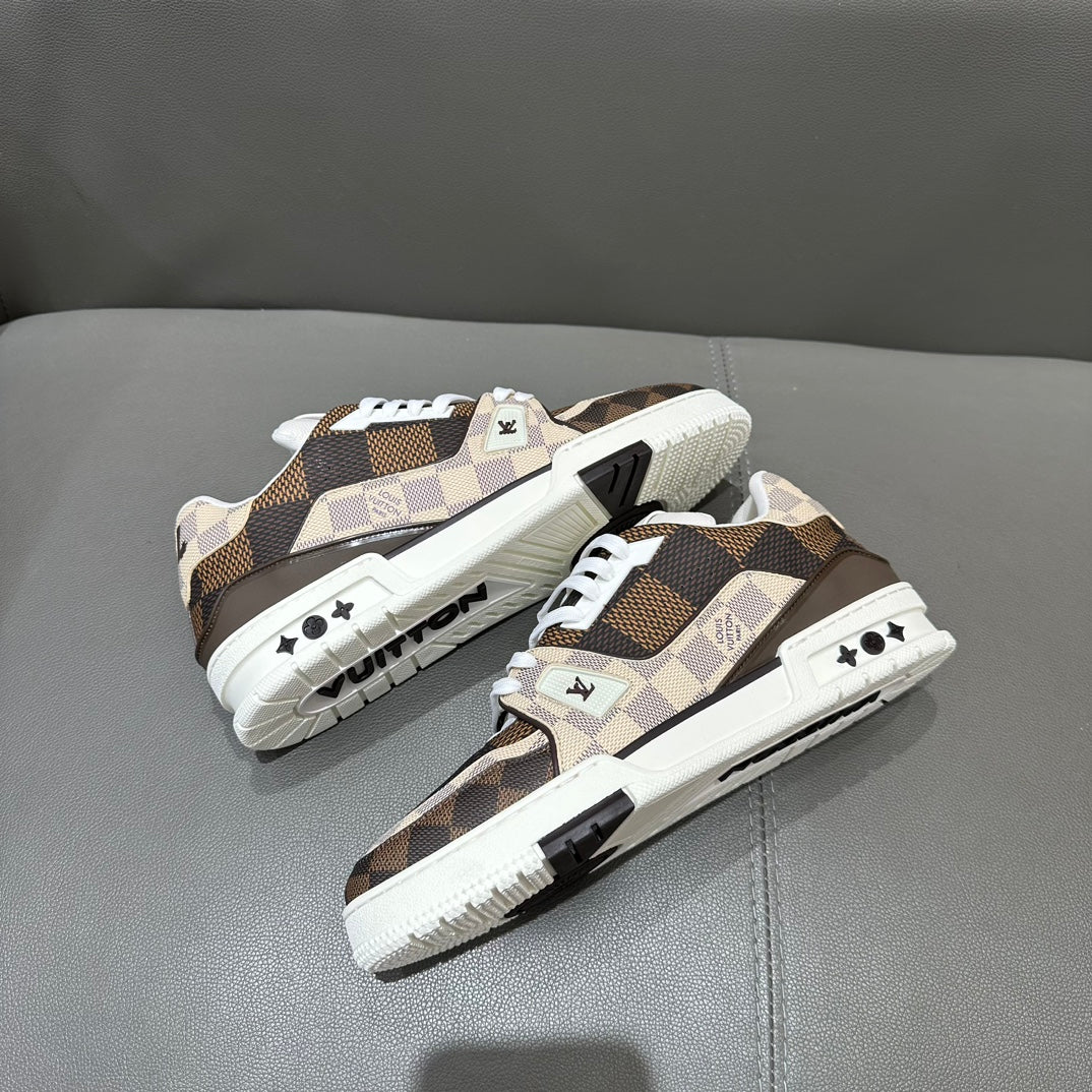 LV Trainer Sneaker 'Damier Ebene Azur'