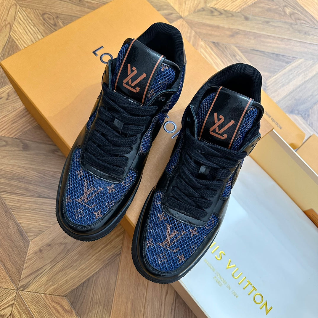 LV x Nike AF1 'Knit Blue'