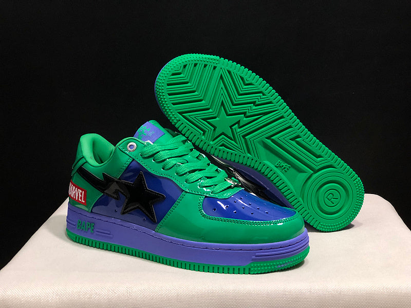 Bapesta Low 'Marvel Hulk'