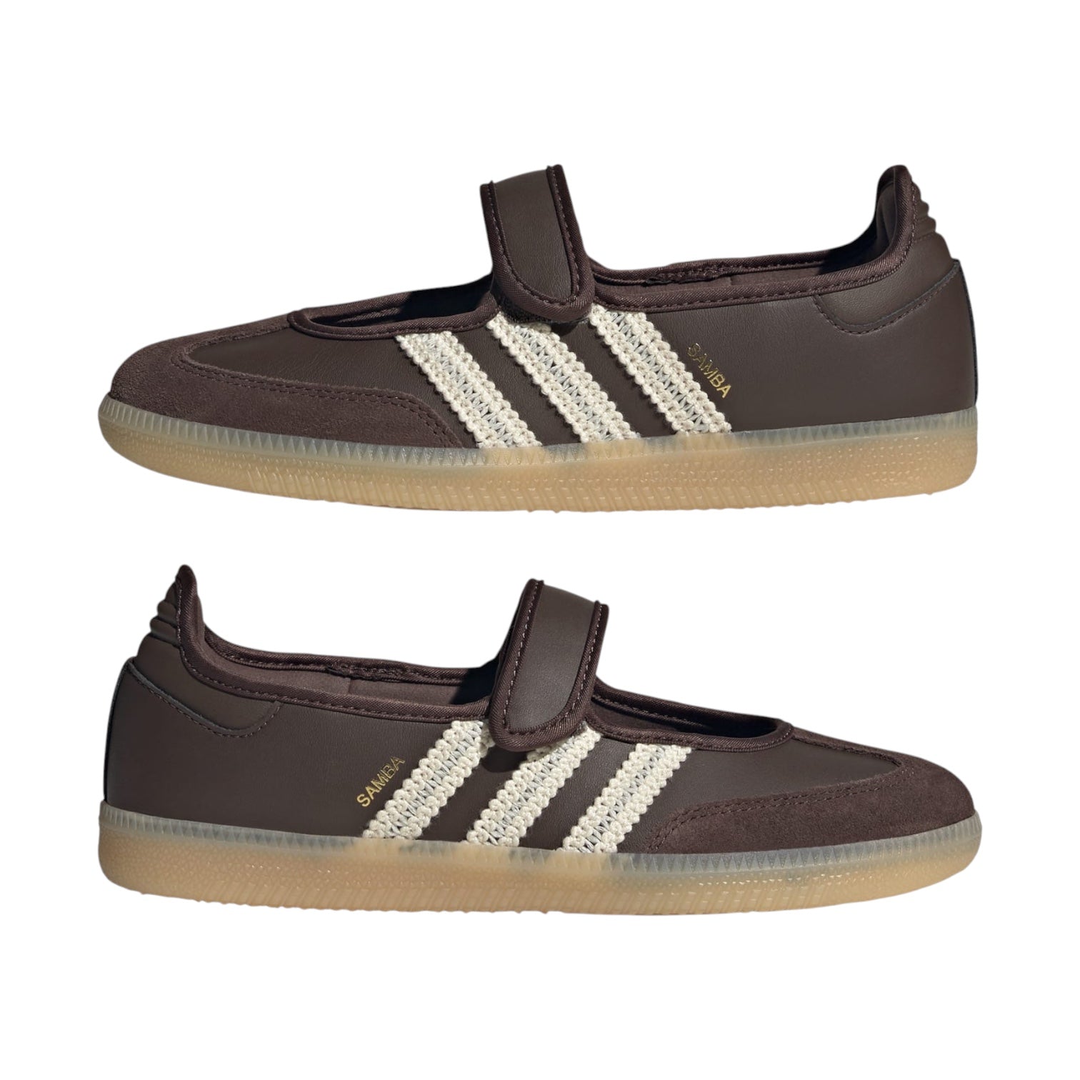 Adidas Mary Jane Brown