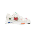 LV Trainer Sneaker 'Yayoi Kusama White Embroidered Faces'