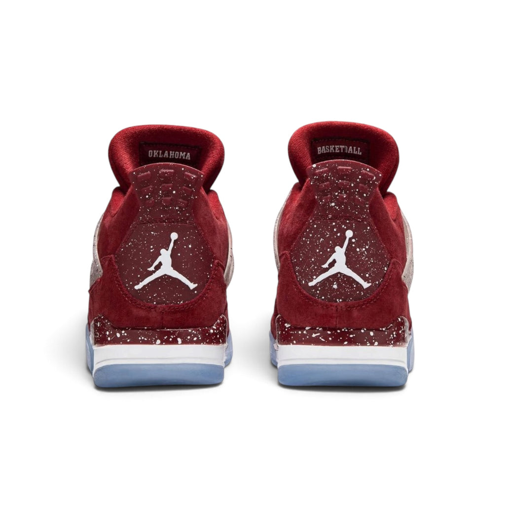 AIR JORDAN 4 RETRO OKLAHOMA SOONERS PE
