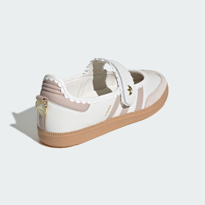 Adidas Mary Jane Frill Pack Ruffle White Cream