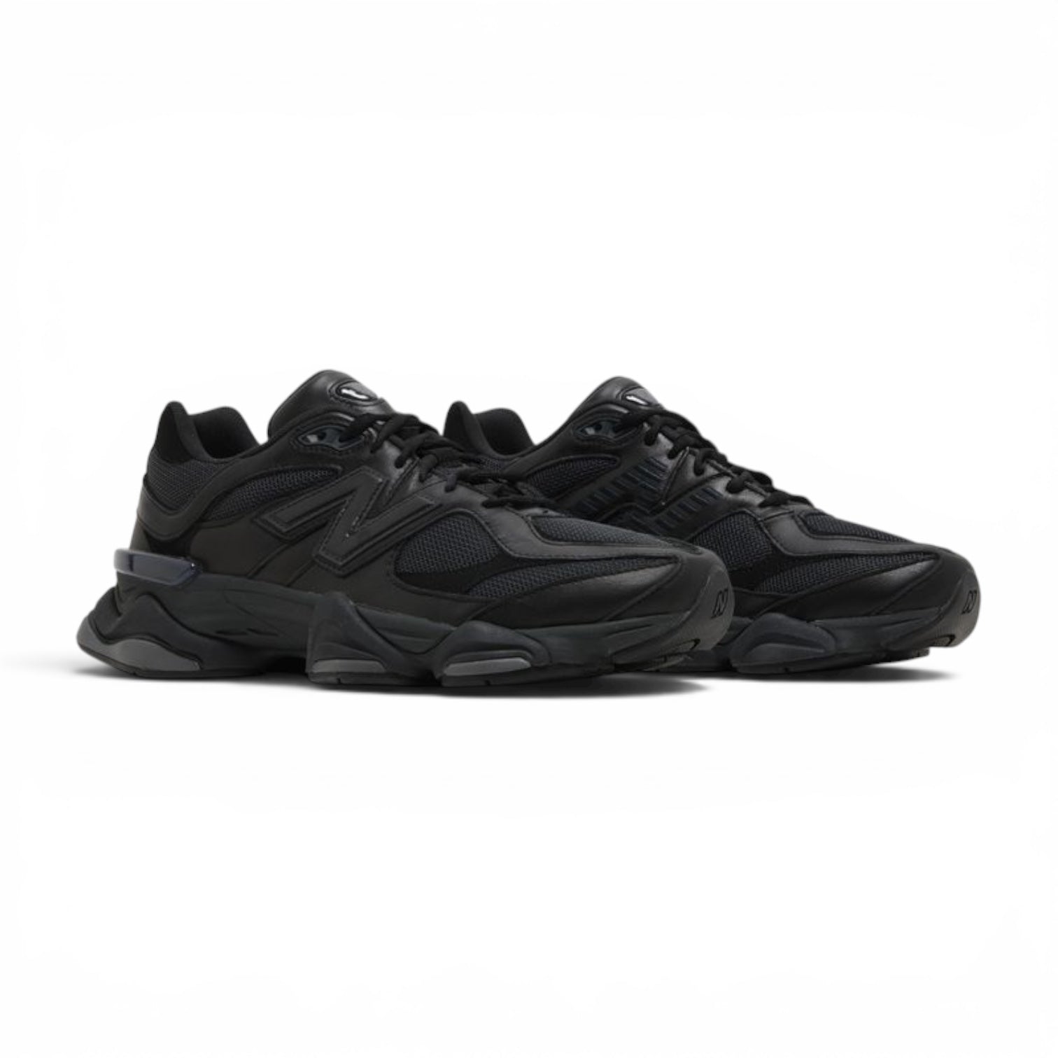 NEW BALANCE 9060 TRIPLE BLACK LEATHER