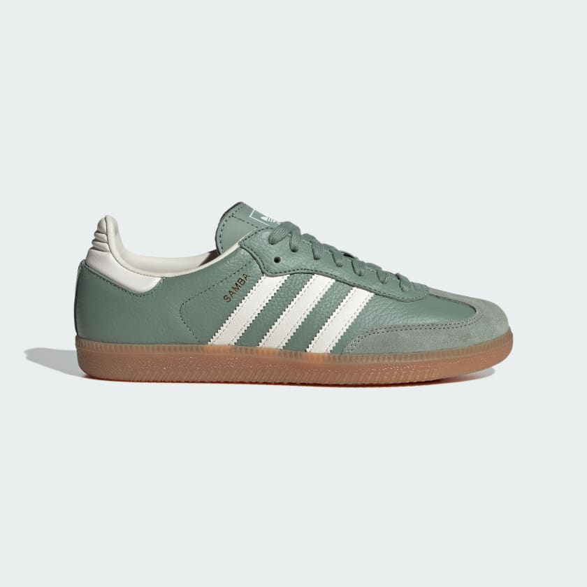 Adidas samba green white