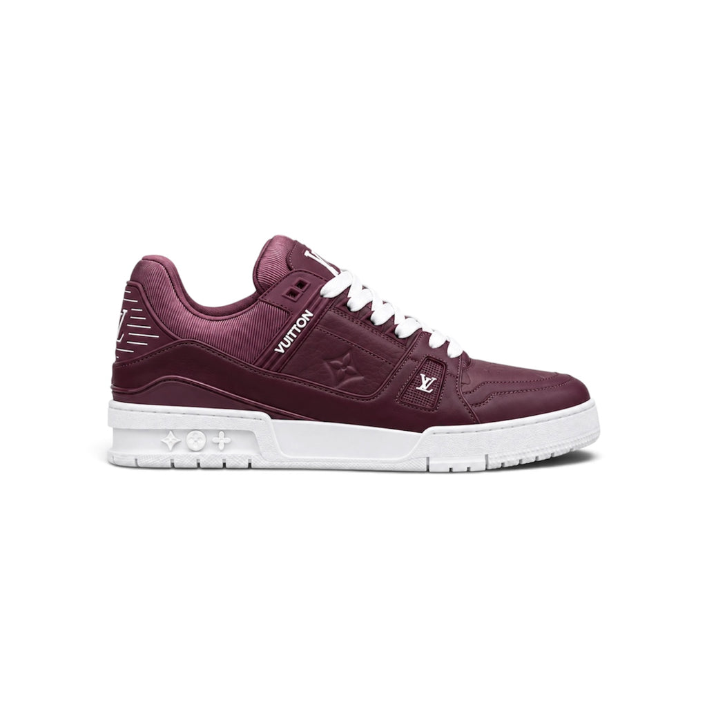 LV Trainer Sneaker 'Monogram Leather Bordeaux'