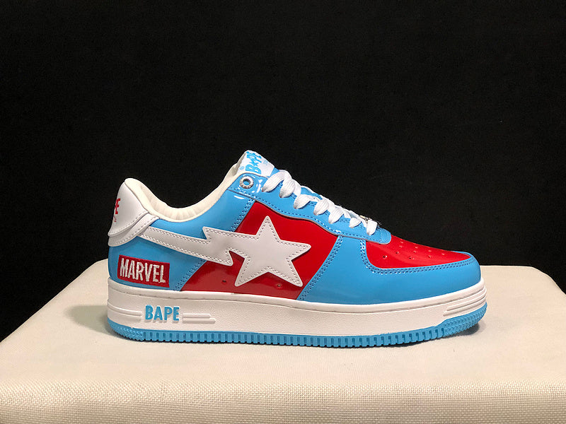 Bapesta Low 'Marvel Captain America'