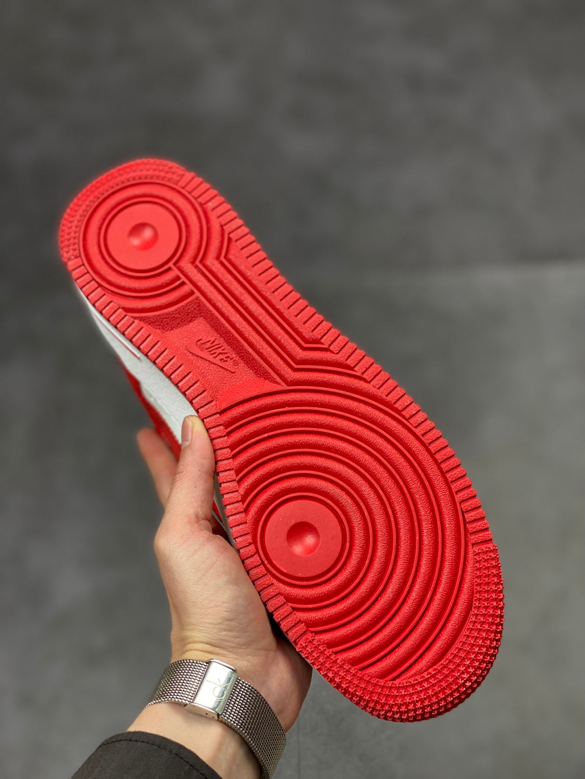 LV x Nike AF1 'White Red'