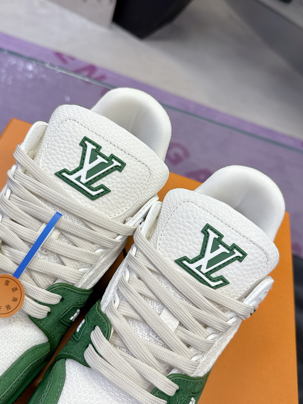 LV Trainer Sneaker 'Monogram Mesh Green White'