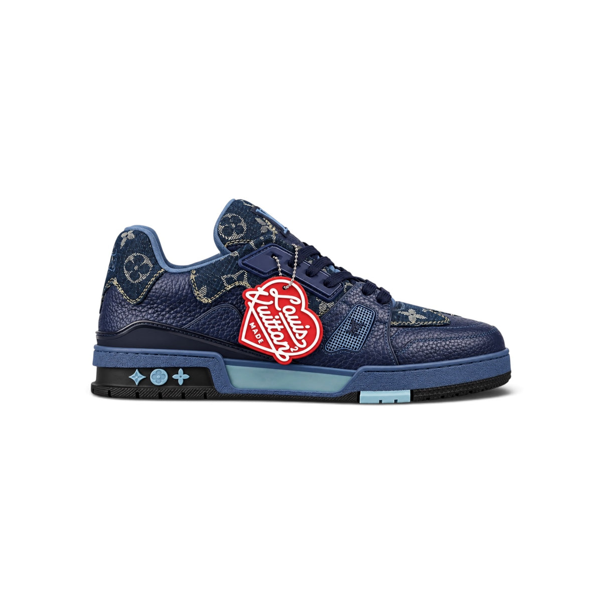 LV Trainer Sneaker 'LV2 Nigo Drip Monogram Denim Navy'