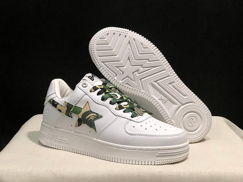 Bapesta Low 'ABC Camo White'