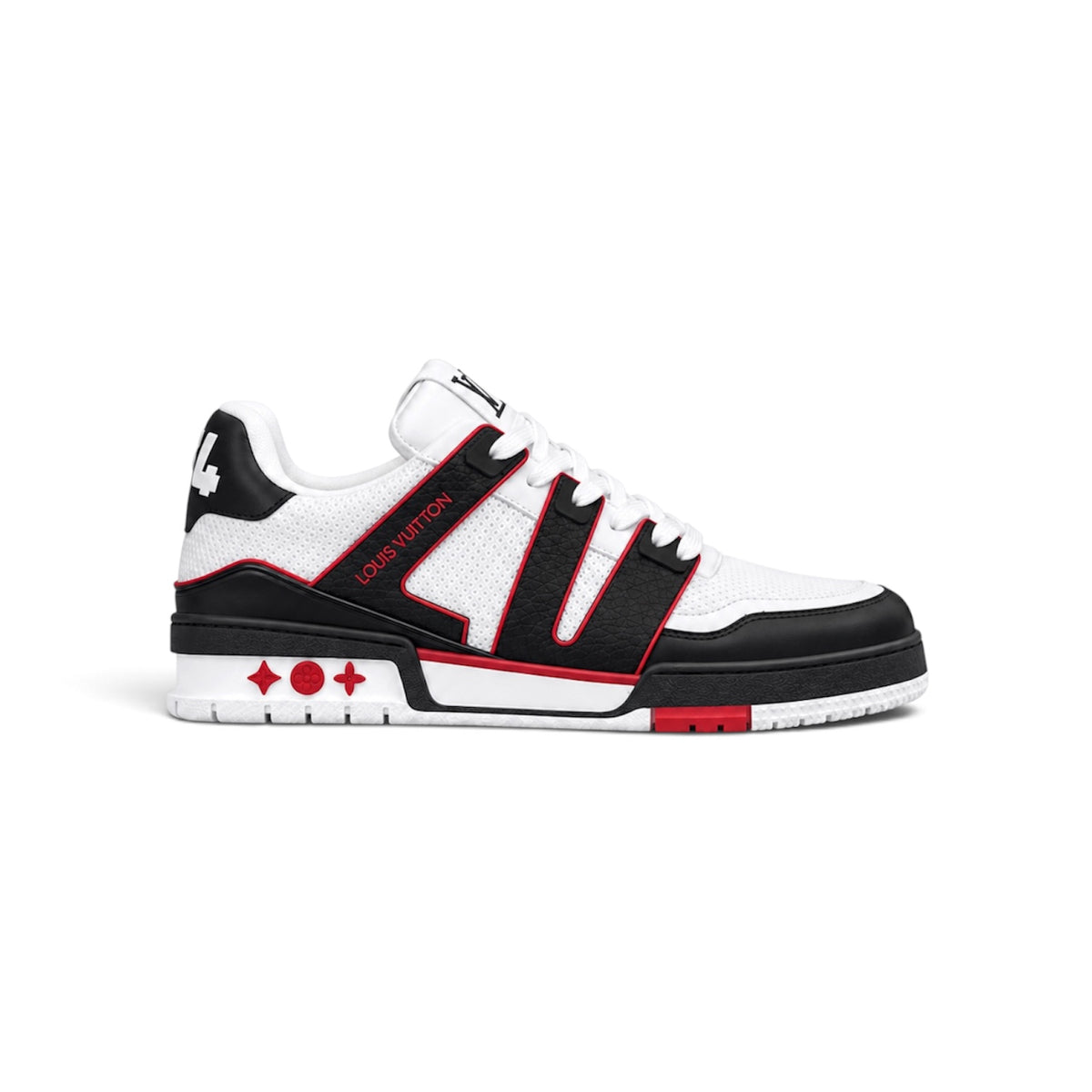 LV Trainer Sneaker 'Mesh White Black Red 54'
