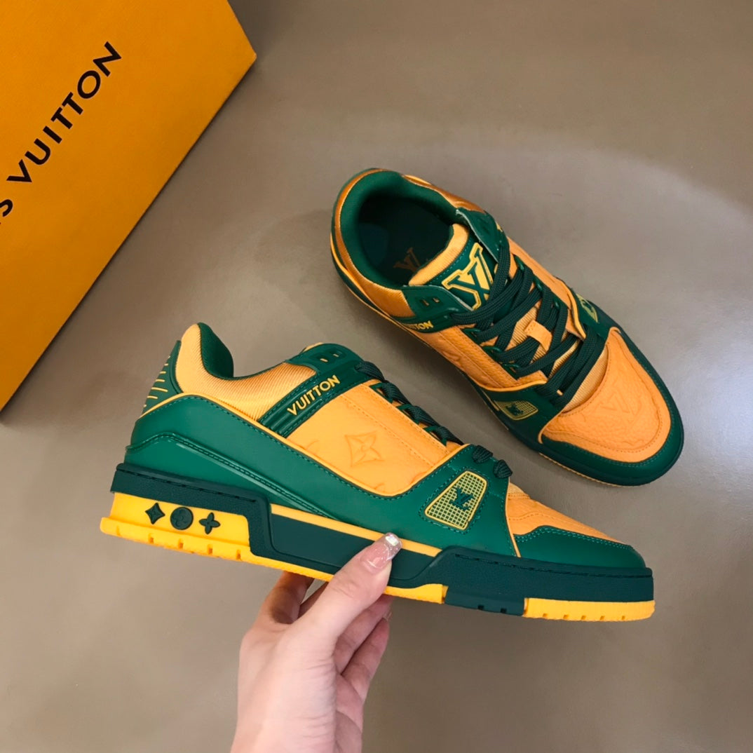 LV Trainer Sneaker 'Green Yellow'