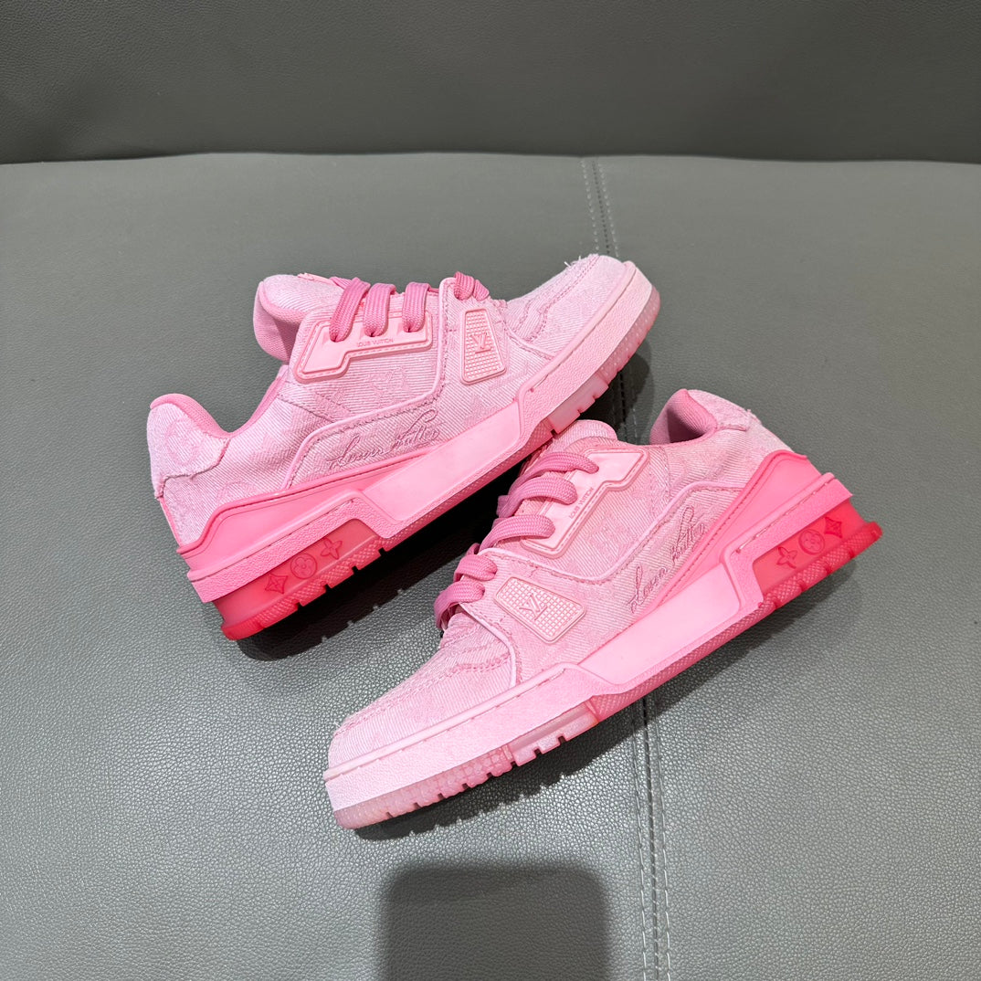 LV Trainer Sneaker 'Monogram Denim Pink'