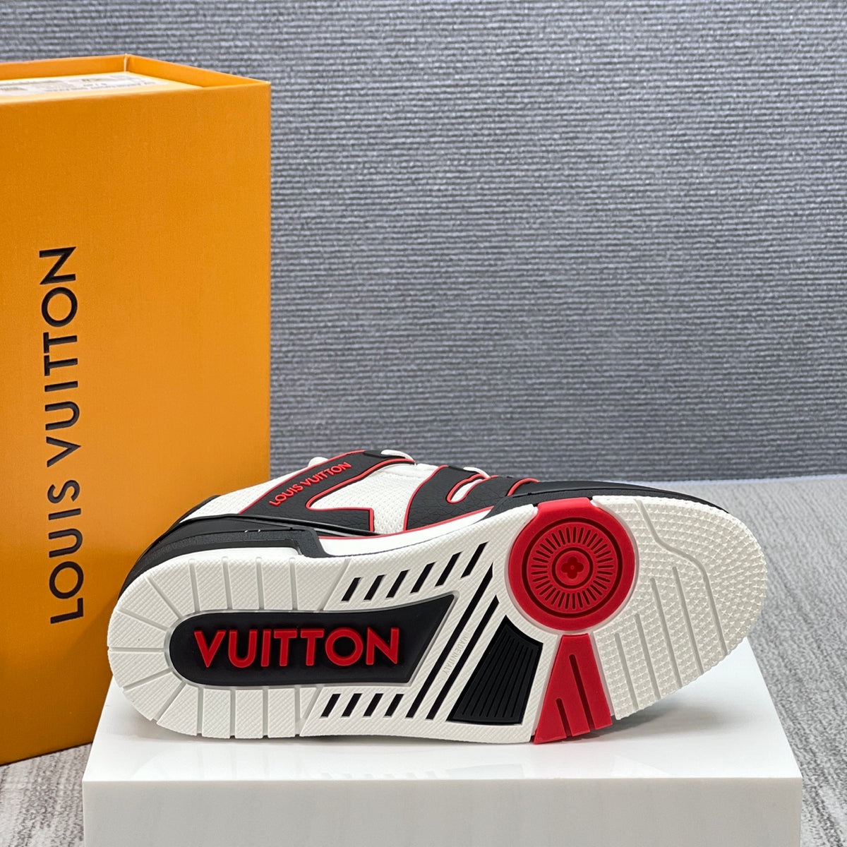 LV Trainer Sneaker 'Mesh White Black Red 54'