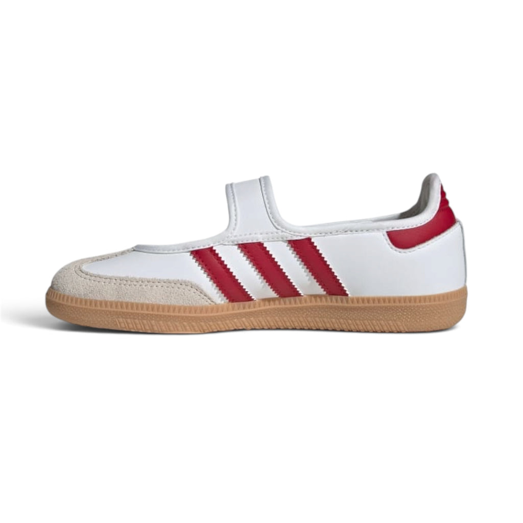 Adidas Mary Jane White Red Gum