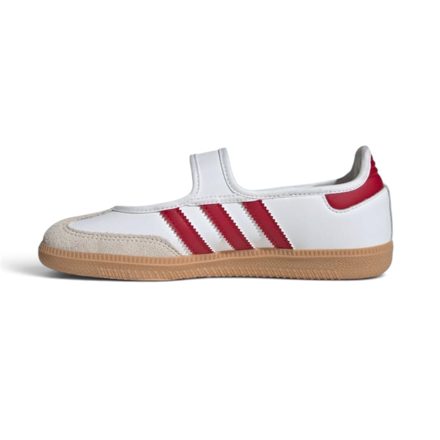 Adidas Mary Jane White Red Gum