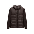Moncler Wool & Down Hybrid Jacket - Dark Brown