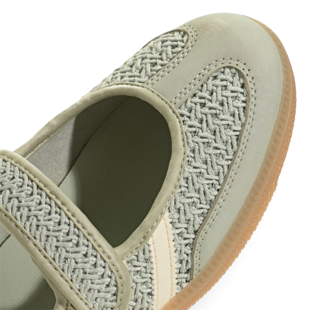Adidas Mary Jane Woven Halo Green