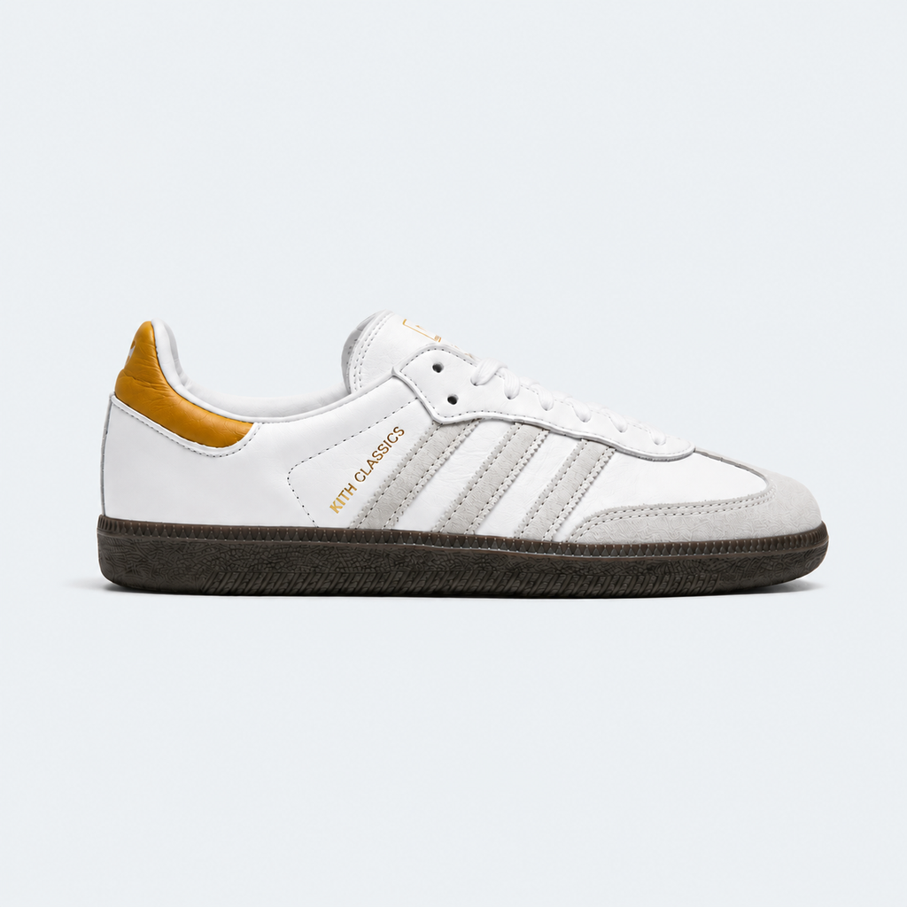 Kith Classics x  Samba - White/Wheat