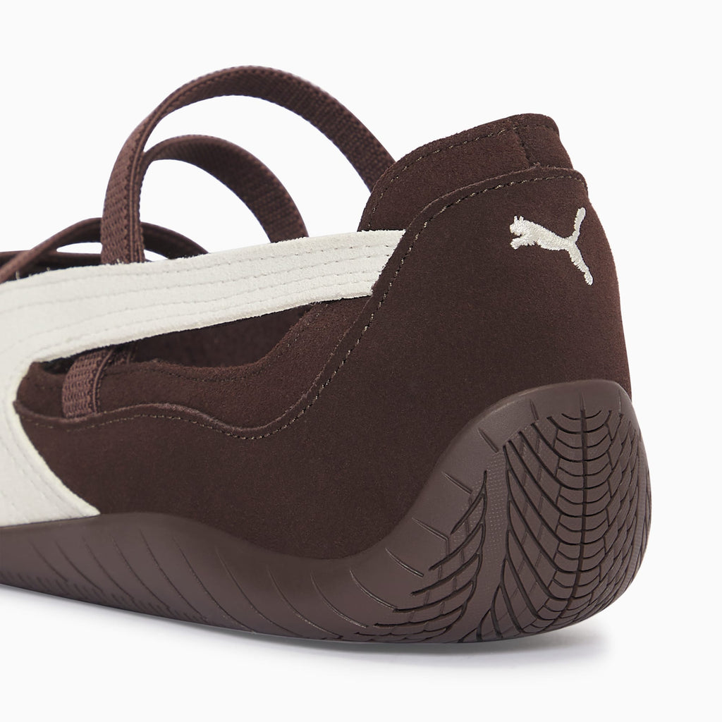 Puma Speedcats Ballet Brown and white