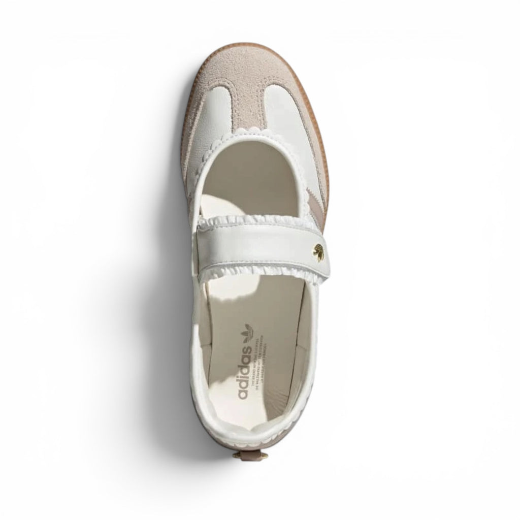 Adidas Mary Jane Frill Pack Ruffle White Cream