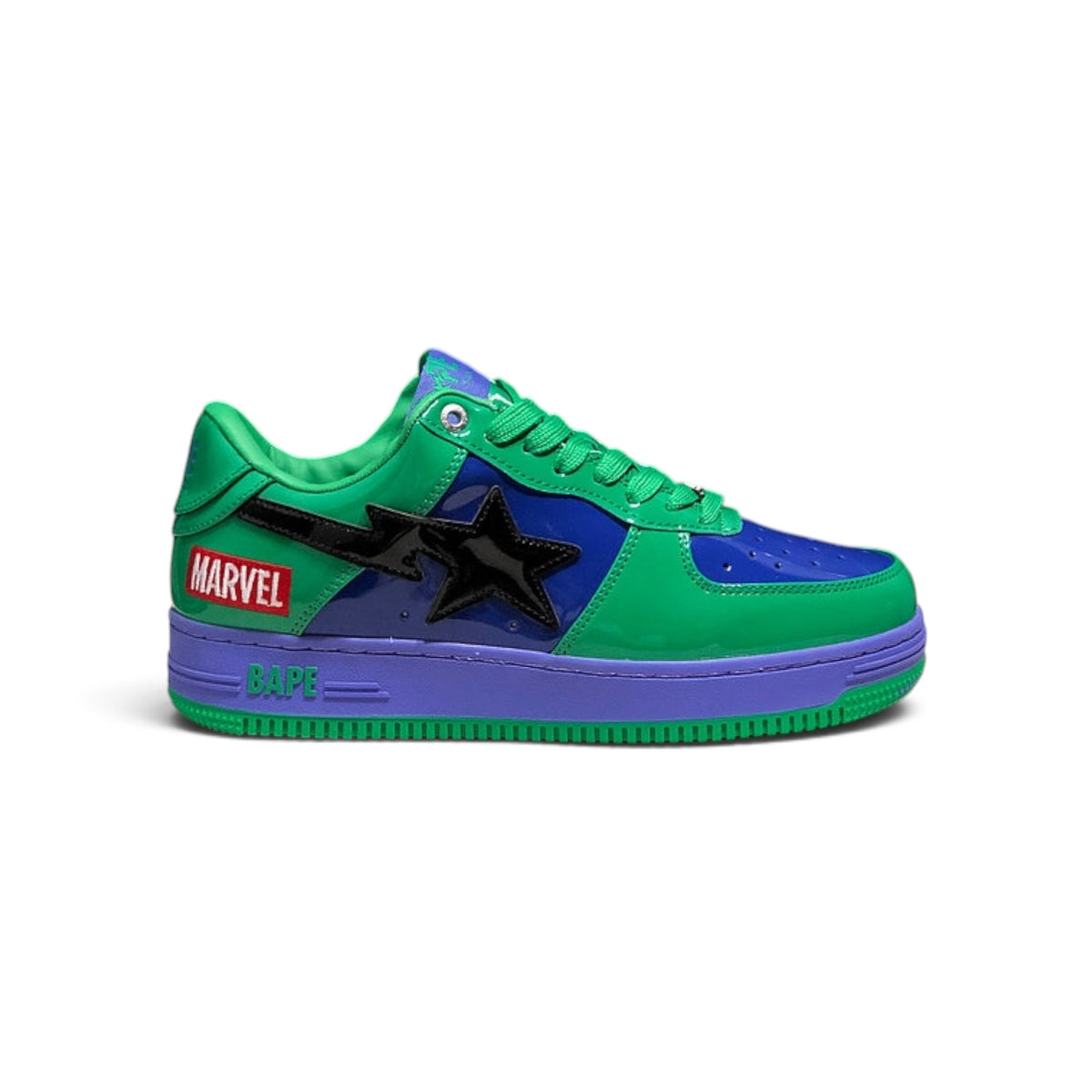 Bapesta Low 'Marvel Hulk'