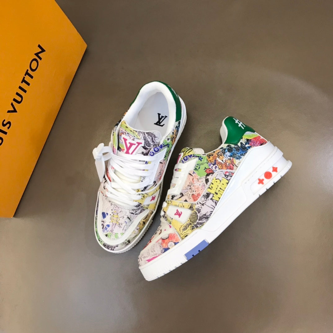 LV Trainer Sneaker 'Comic Print Multicolore'