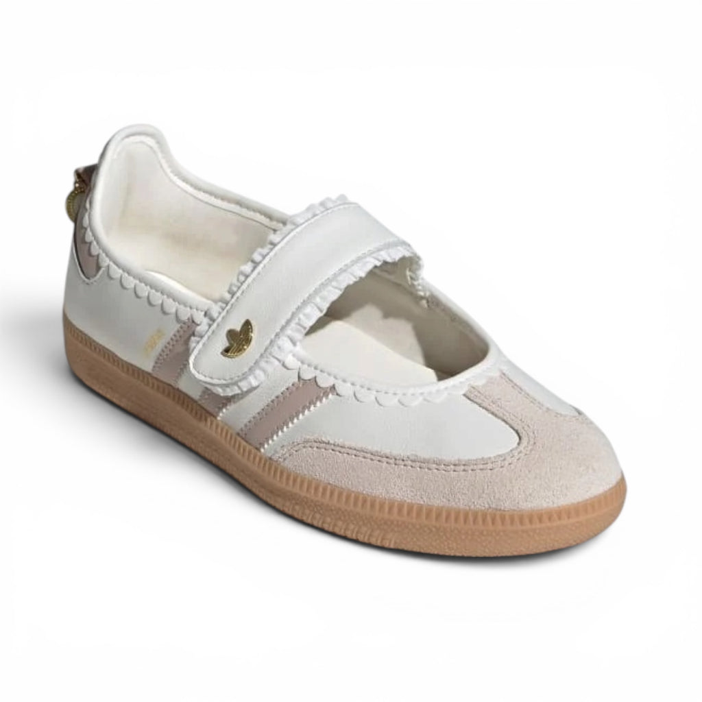 Adidas Mary Jane Frill Pack Ruffle White Cream
