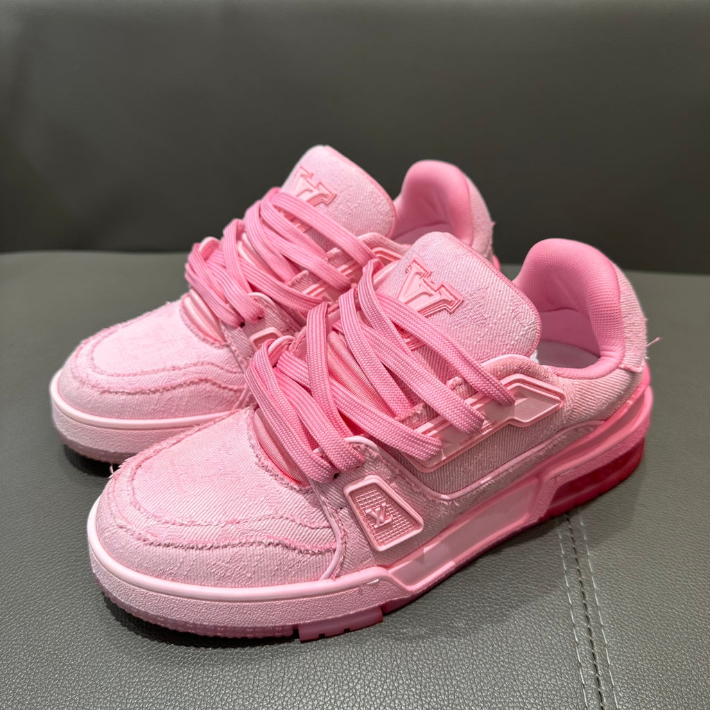 LV Trainer Sneaker 'Monogram Denim Pink'