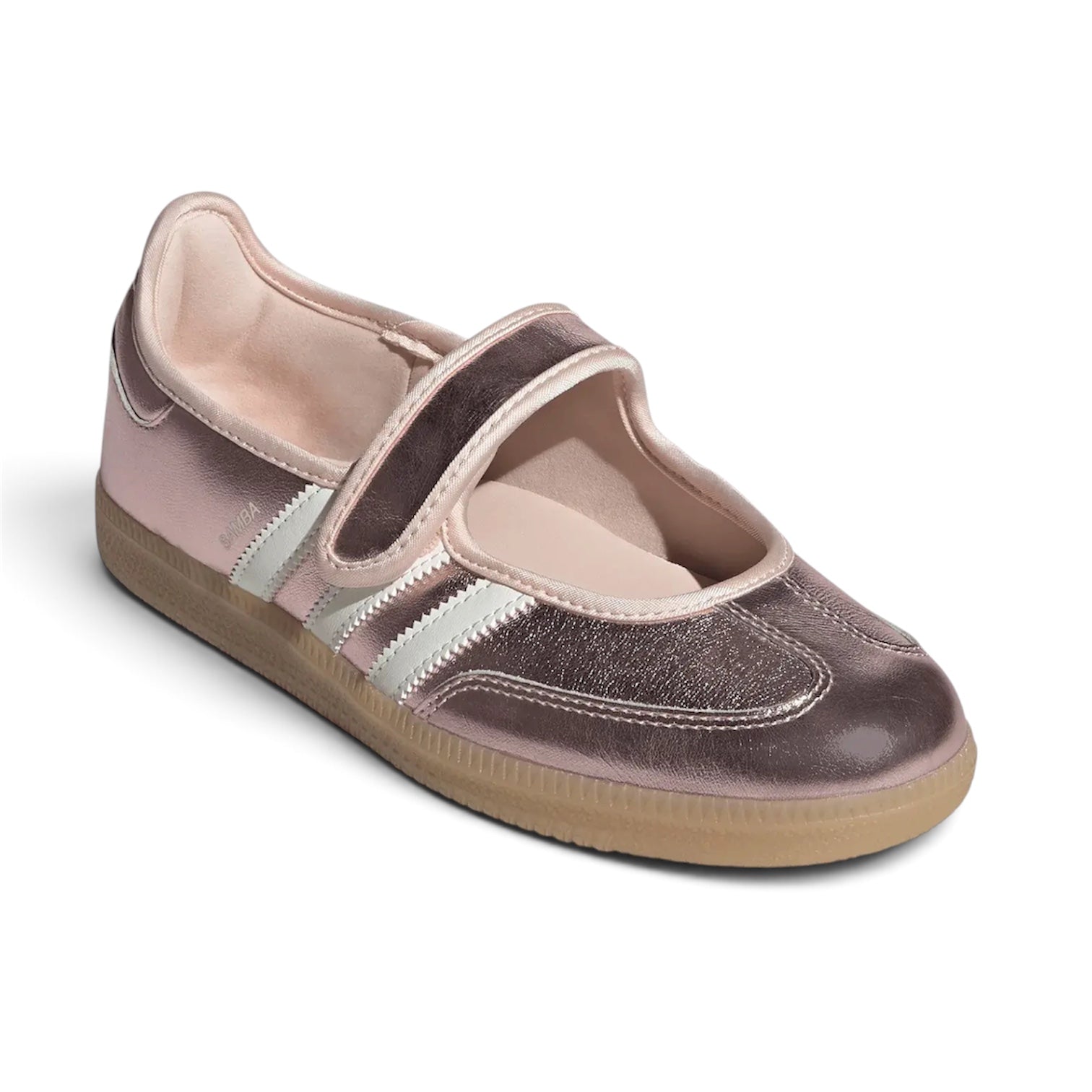 Adidas Mary Jane Rose Pink Metallic