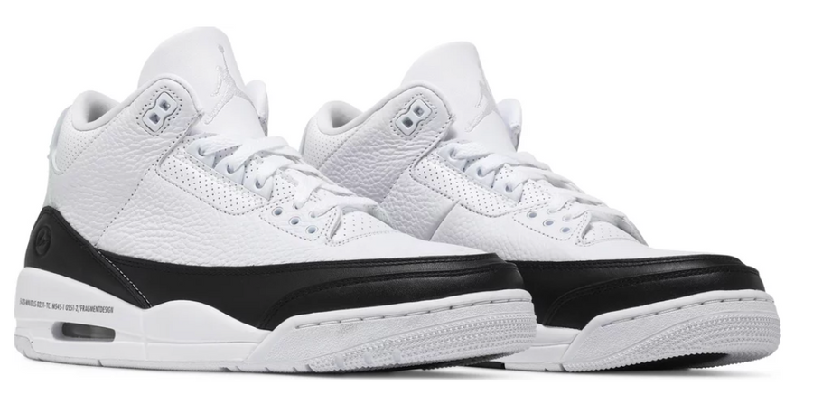 FRAGMENT DESIGN X JORDAN 3 RETRO SP WHITE