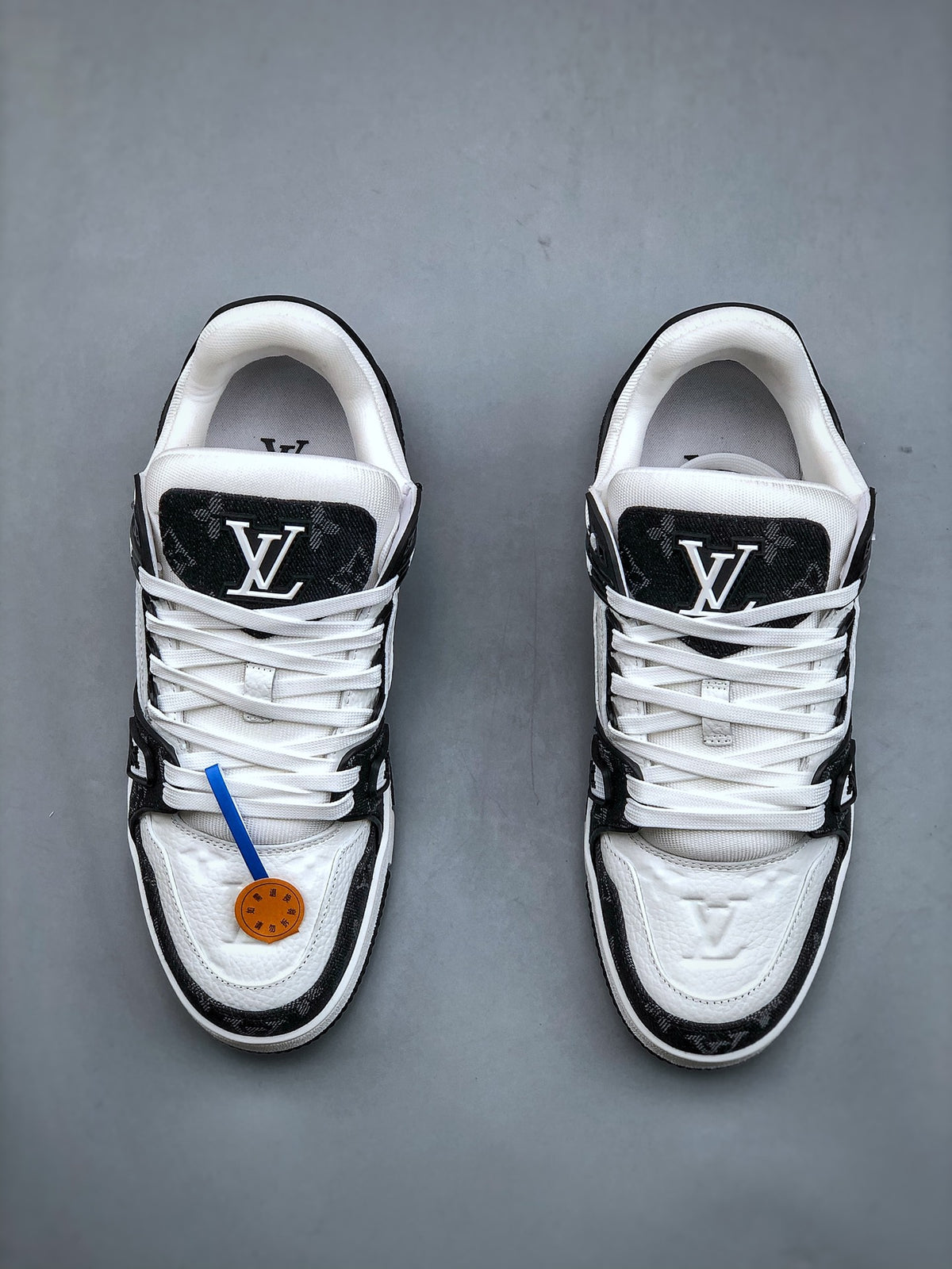 LV Trainer Sneaker 'Monogram Denim Black'