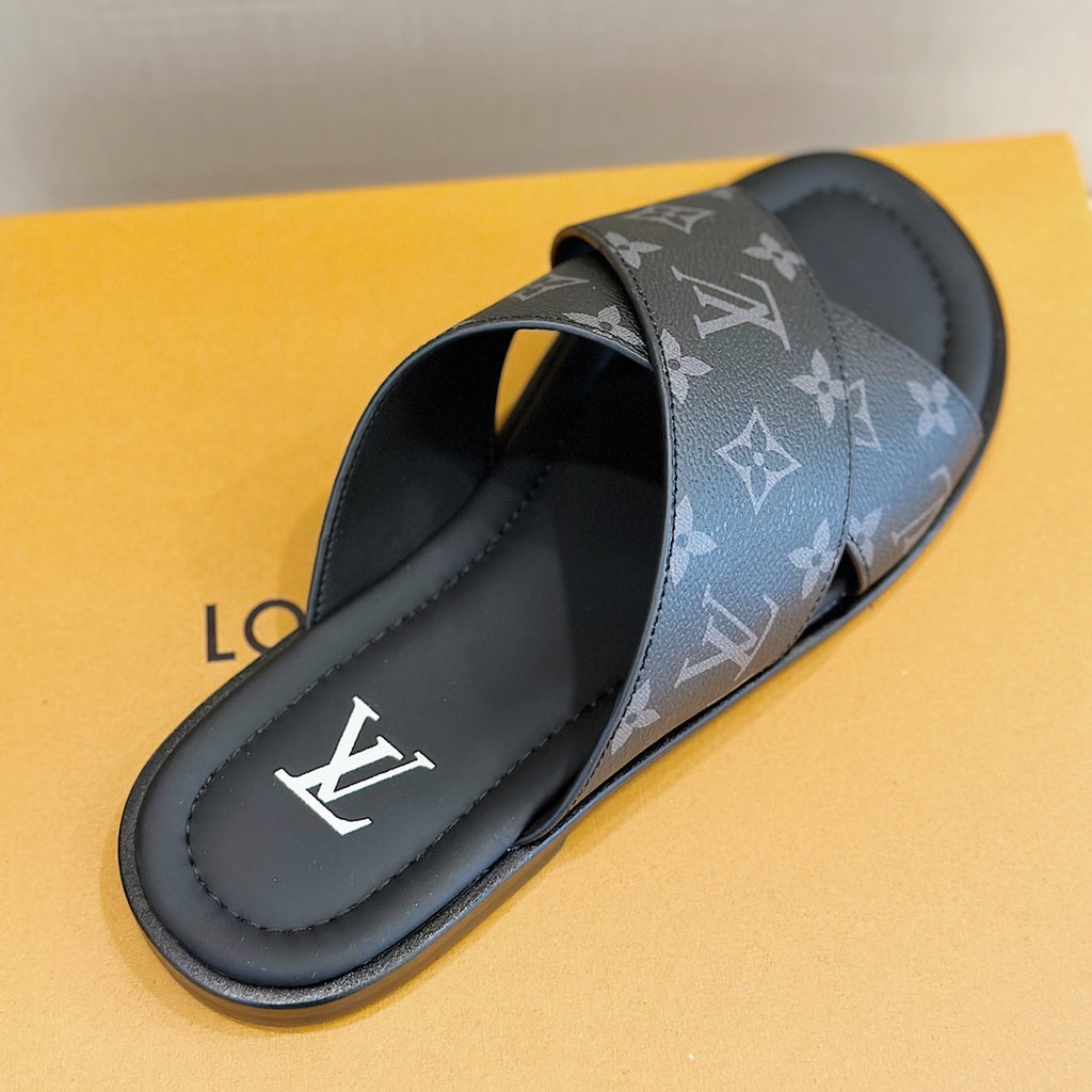 LV Panama Mule 'Monogram Eclipse'