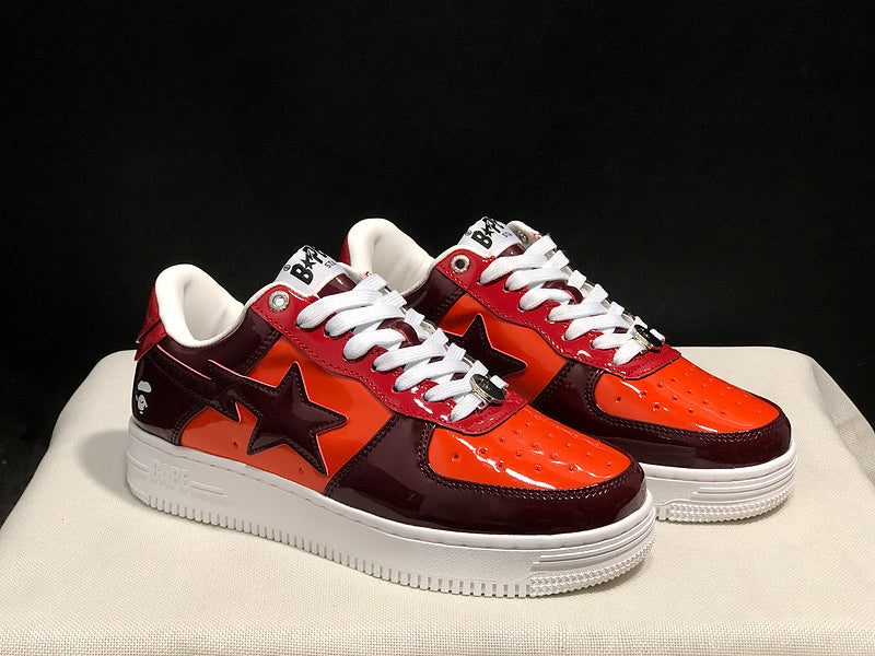 Bapesta Low 'Camo Combo Red'