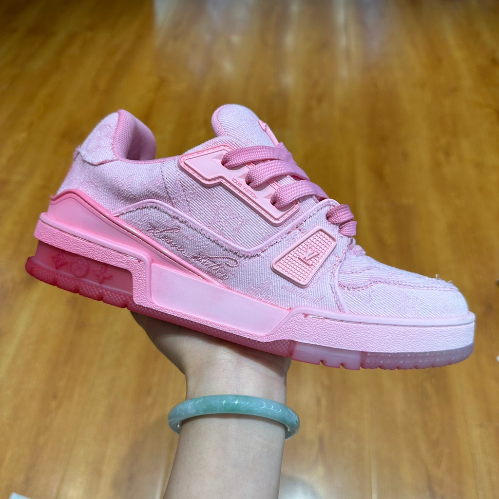LV Trainer Sneaker 'Monogram Denim Pink'