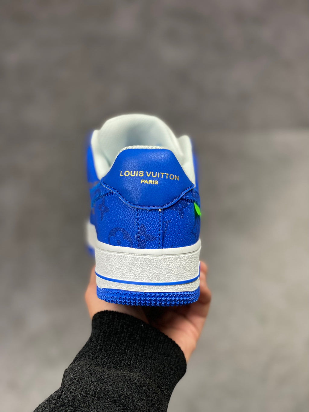 LV x Nike AF1 'White Royal'