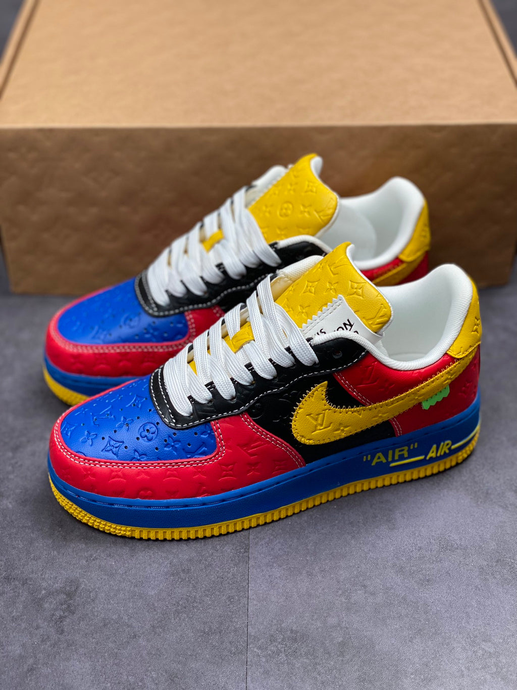 LV x Nike AF1 'Multicolor'
